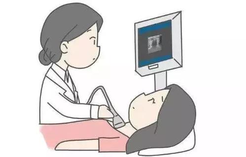 腸胃不好，用B超機做個超聲檢查